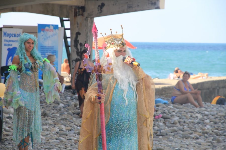 Игры с аниматорами на пляже пансионата «Бургас» — фото 4